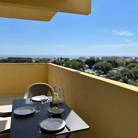 T3, Vue Mer, 3e Etage, Hauts De * Narbonne-Plage